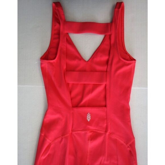 FP Movement OB1745676 Women's Sz XS Neon Pink Never Better 1-Piece Jumpsuit - Picture 11 of 15